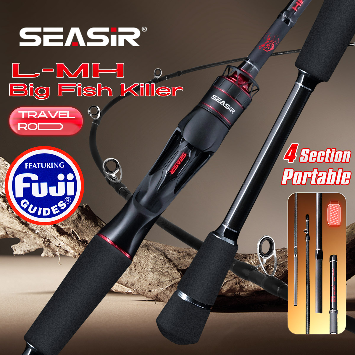 Kastking Reel Zephyr - Seasir Salminus XF M/MH Спиннинговая и