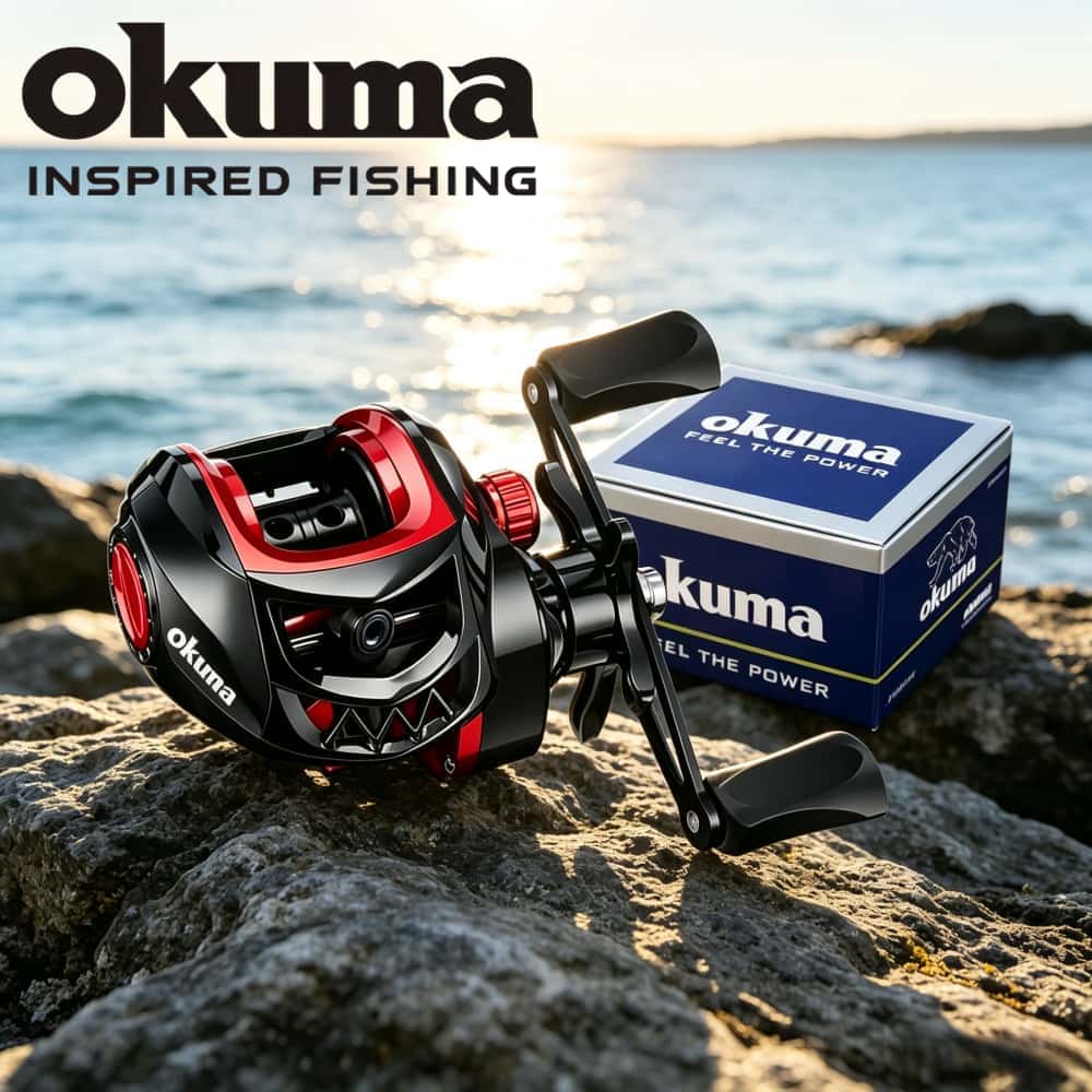 Abu Garcia Reel Max - Рыболовная катушка Okuma Baitcasting с передаточным