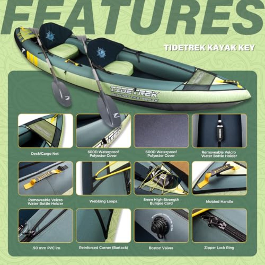 Надувной туристический каяк дл – обзор и цена Fishing Kayak Inflatable