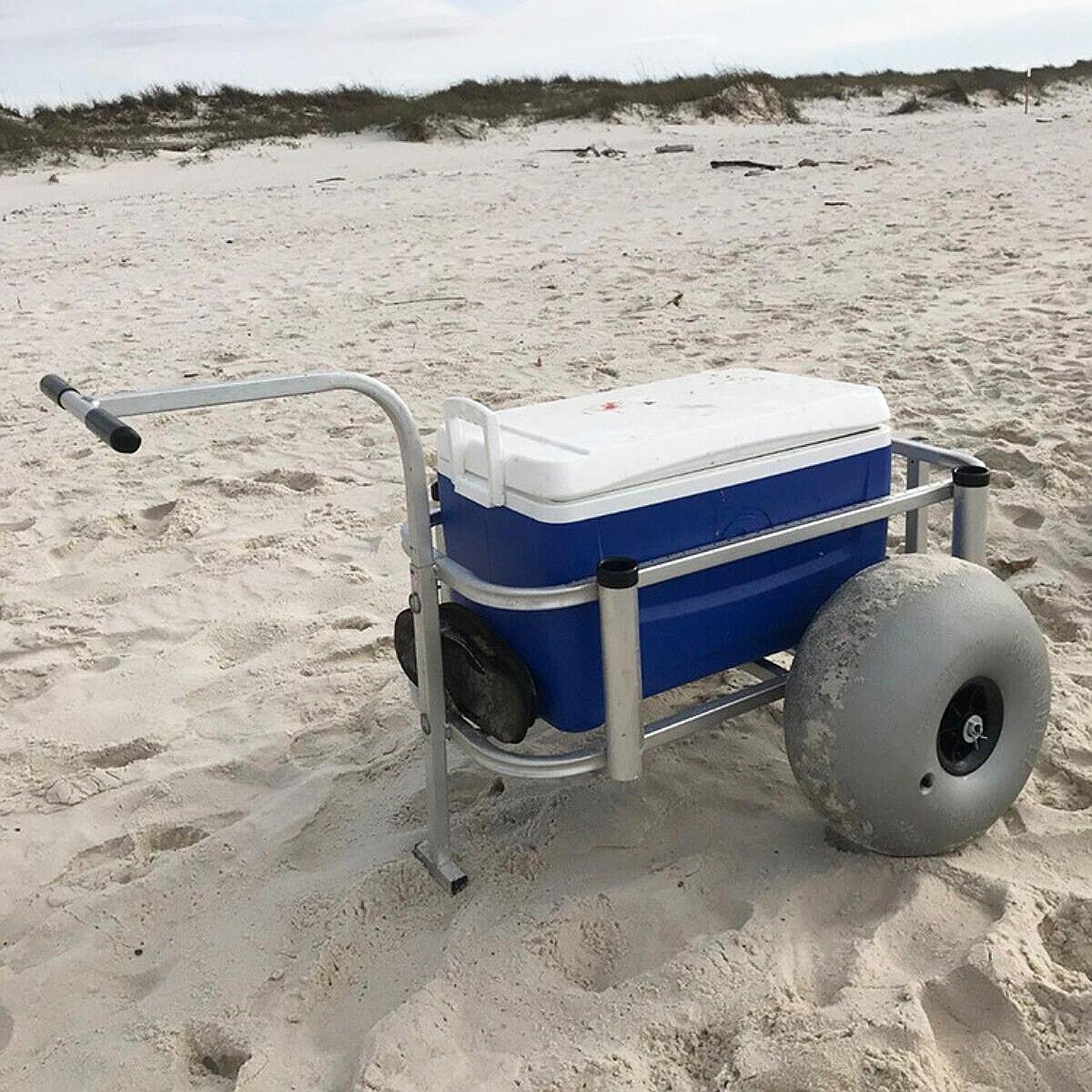 Пляжная тележка с колесами для – обзор и цена Fishing Kayak Cart