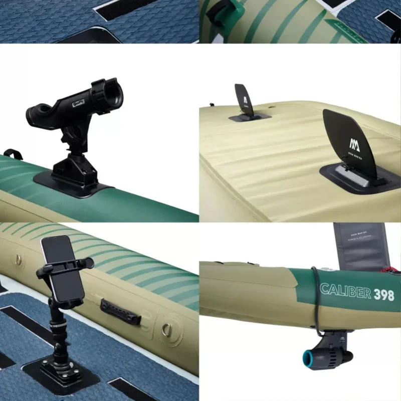 AQUA MARINA надувная рыбацкая  – обзор и цена Fishing Kayak Seat